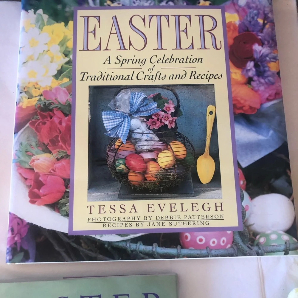 Easter books and Williams Sonoma Easter spatula